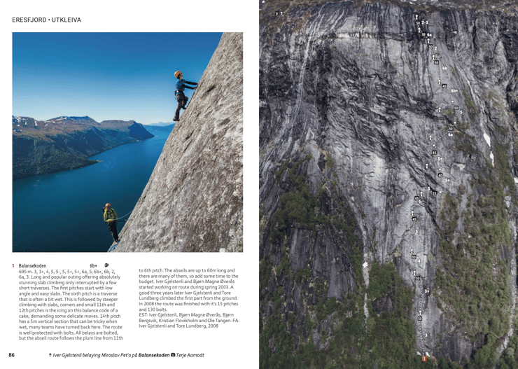 Crag Climbing Romsdal_Eresfjord_Utkleiva